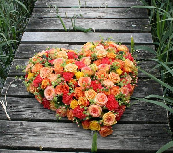 Rosenherz-gelborange